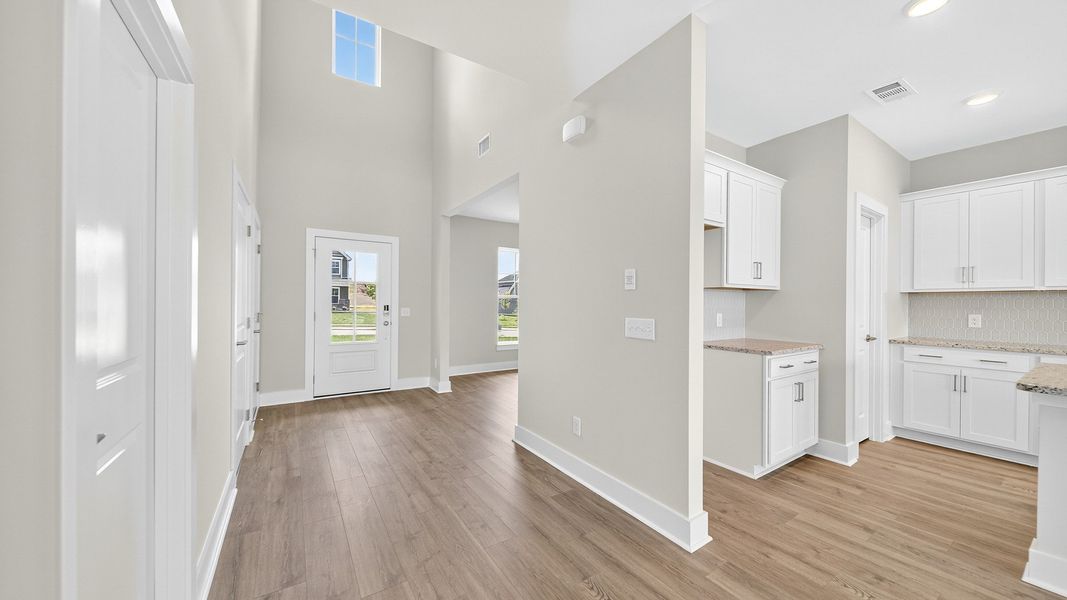Furnished interior view inside a new home in McClure Farms, Columbia (Image 19).
