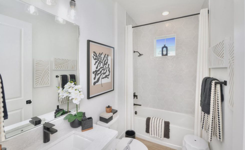 Furnished interior view inside a new home in Persimmon Park, Wesley Chapel (Image 8). Furnished interior view inside a new home in Persimmon Park, Wesley Chapel (Image 8).