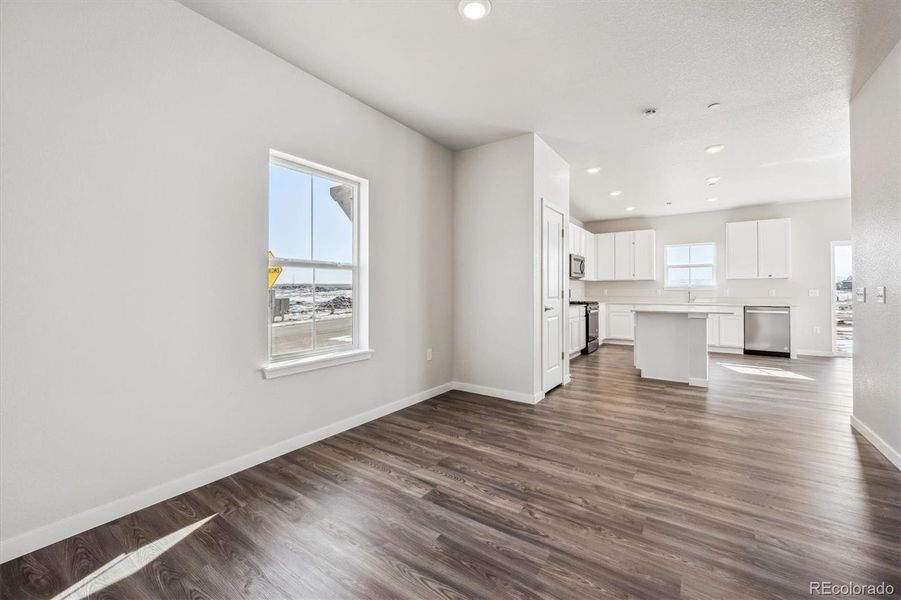 Spacious, unfurnished interior of a new home in Legato, Commerce City (Image 16). Spacious, unfurnished interior of a new home in Legato, Commerce City (Image 16).