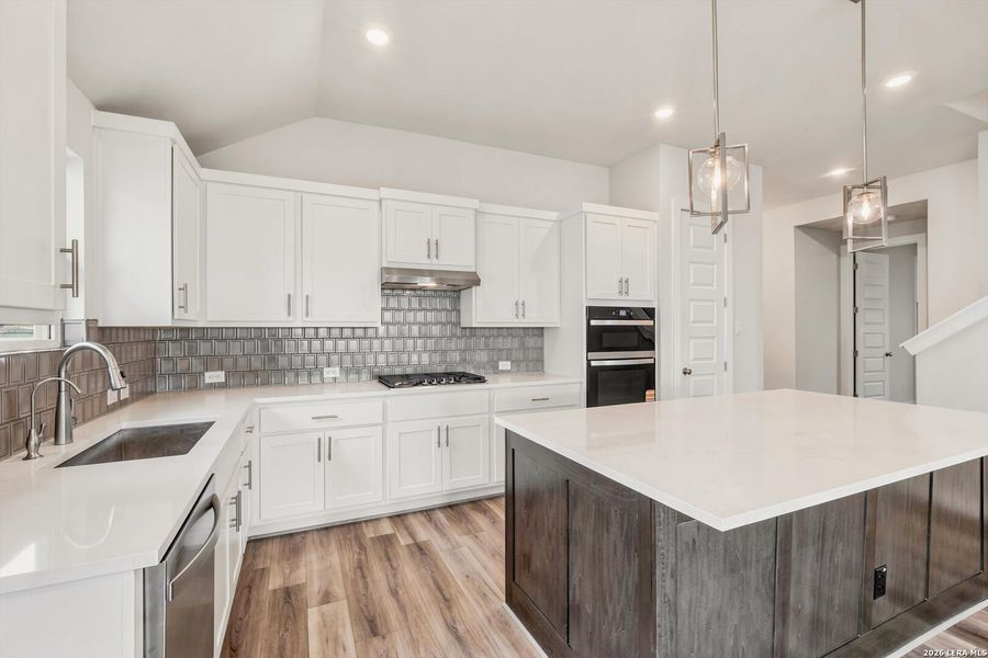 Furnished interior view inside a new home in The Crossvine, Schertz (Image 9).