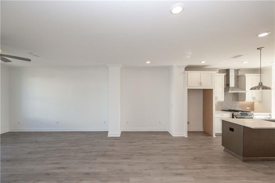 Spacious, unfurnished interior of a new home in Palisades Townhomes, Cumming (Image 15).