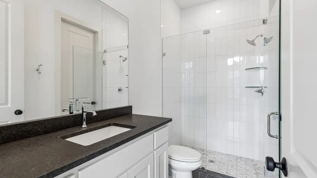 Representative furnished interior of a home built from the Colton by Southgate Homes in The Reserve at Watters, Allen (Image 12).