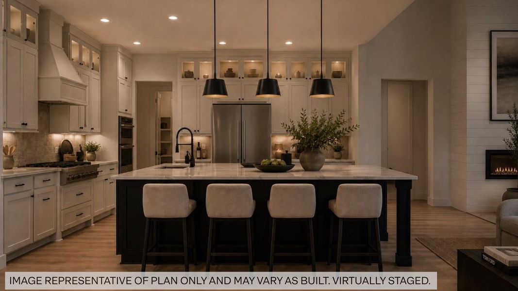 Furnished interior view inside a new home in Butlers Bend Estates, Pinehurst (Image 17).