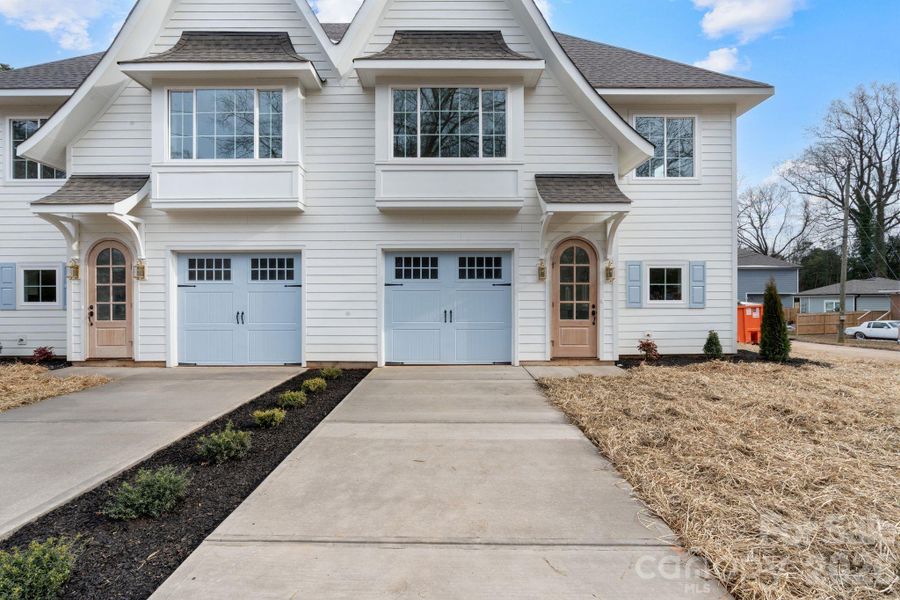 Front exterior of a new home in , Charlotte, NC, highlighting curb appeal (Image 22). Front exterior of a new home in , Charlotte, NC, highlighting curb appeal (Image 22).