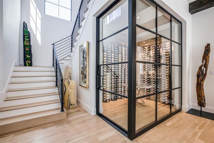 Photo of anticipated wine room.