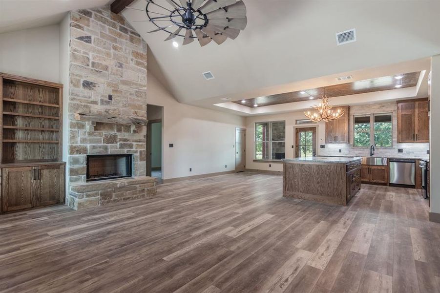 Furnished interior view inside a new home in , Loving (Image 6).