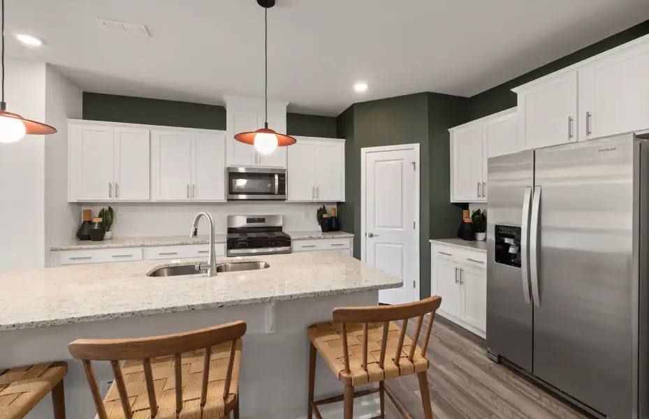 Furnished interior view inside a new home in The Preserve at Marks Creek, Knightdale (Image 24).