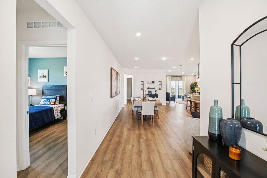Furnished interior view inside a new home in Silver Springs Shores, Ocala (Image 5).