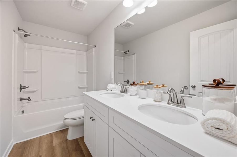 Furnished interior view inside a new home in Brighton, Locust Grove (Image 39).