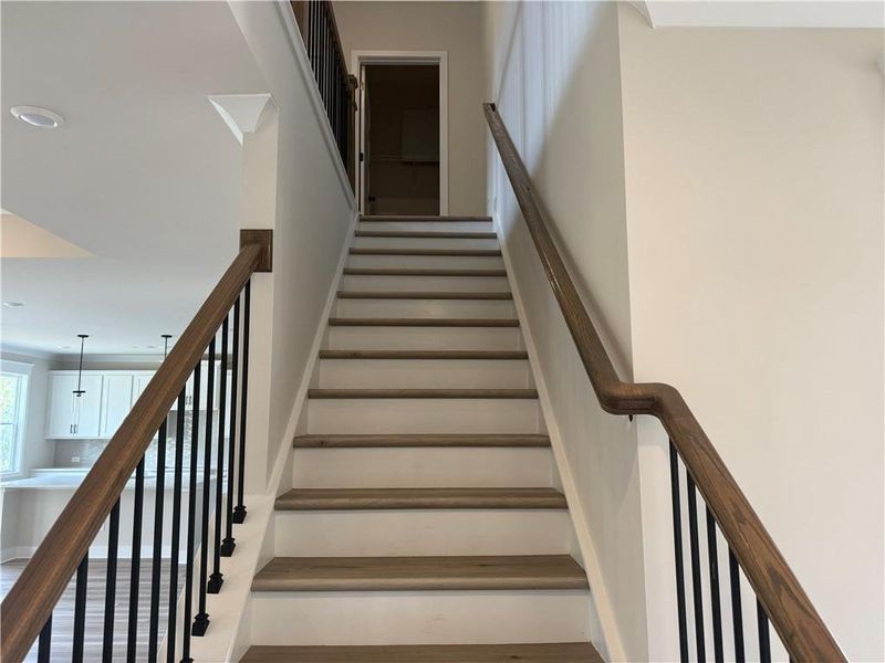 Spacious, unfurnished interior of a new home in Rosewood Lake Estates, Hoschton (Image 25). Spacious, unfurnished interior of a new home in Rosewood Lake Estates, Hoschton (Image 25).