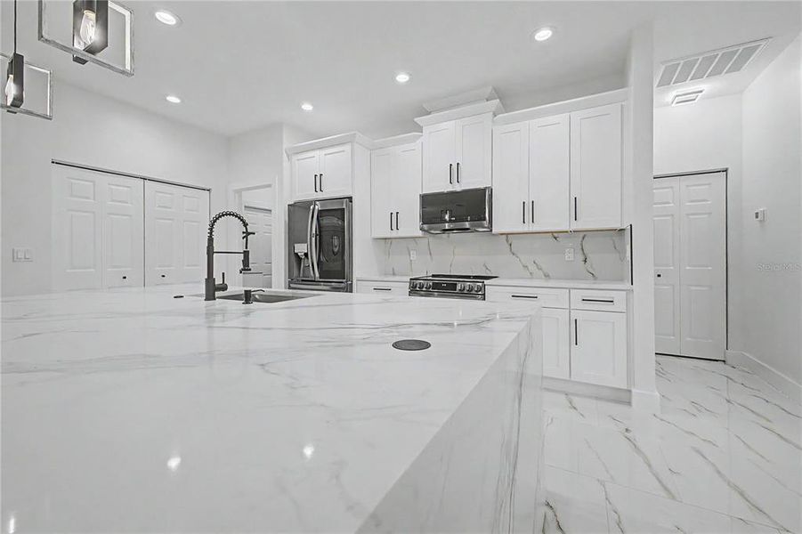 Furnished interior view inside a new home in , Weeki Wachee (Image 40).