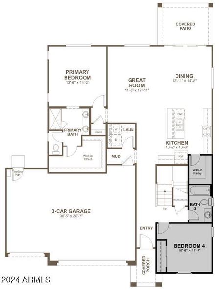 FIRESKY @ ALAMAR-LOT 61-FLOORPLAN 1ST FL