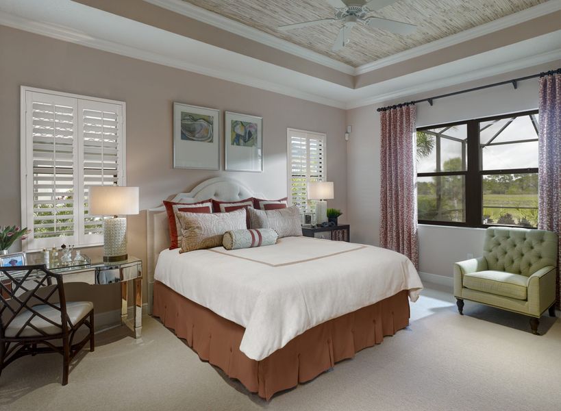 Furnished interior view inside a new home in Canoe Creek, Parrish (Image 18).