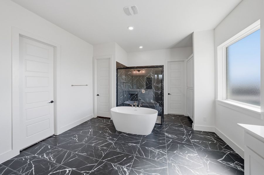 Furnished interior view inside a new home in Park Place - 80' Lots, Prosper (Image 14).