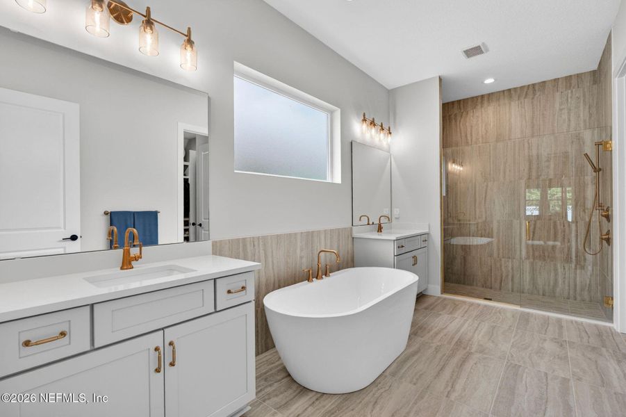 Furnished interior view inside a new home in SilverLeaf, St. Augustine (Image 17).