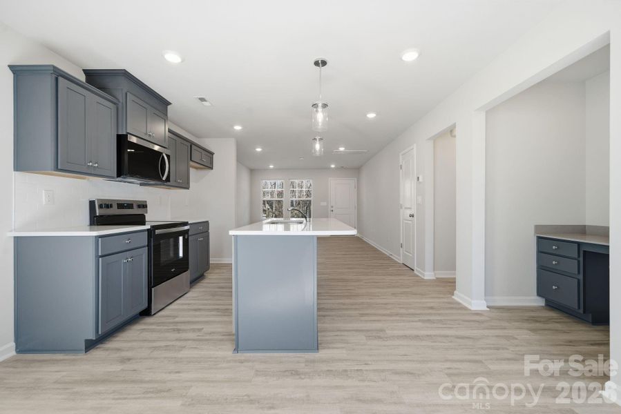 Furnished interior view inside a new home in , Statesville (Image 9). Furnished interior view inside a new home in , Statesville (Image 9).