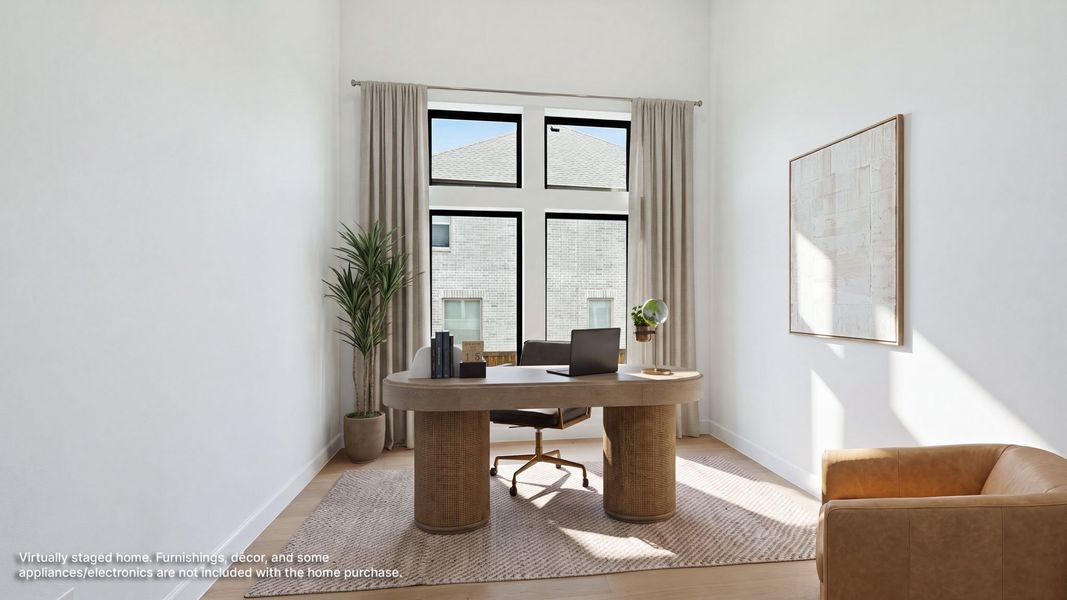 Furnished interior view inside a new home in Sonoma Verde, McLendon-Chisholm (Image 8).