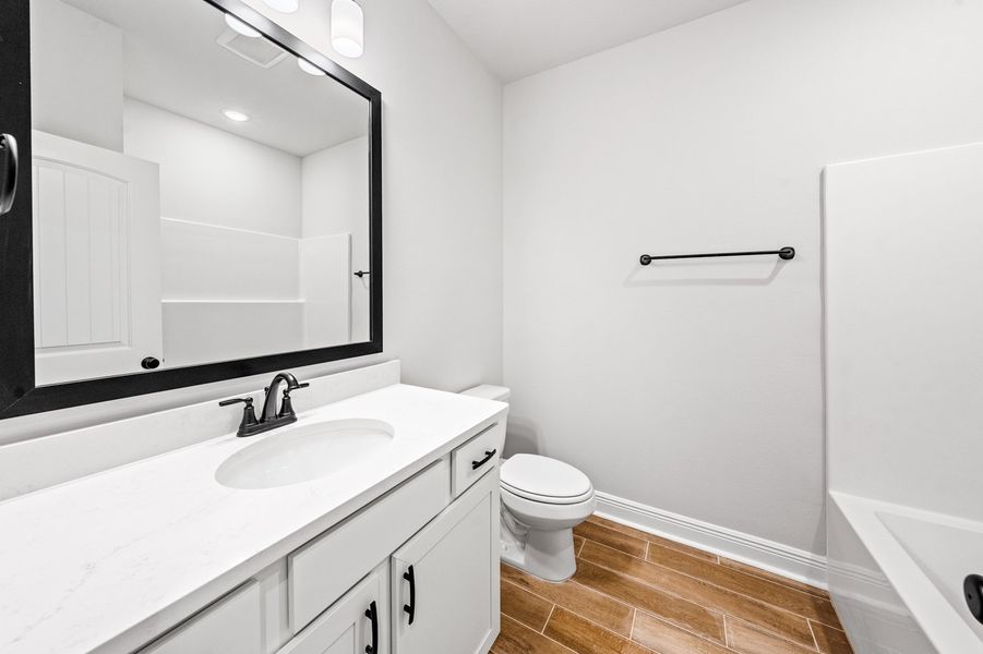 Furnished interior view inside a new home in Starburst at Hammock Bay, Freeport (Image 8).