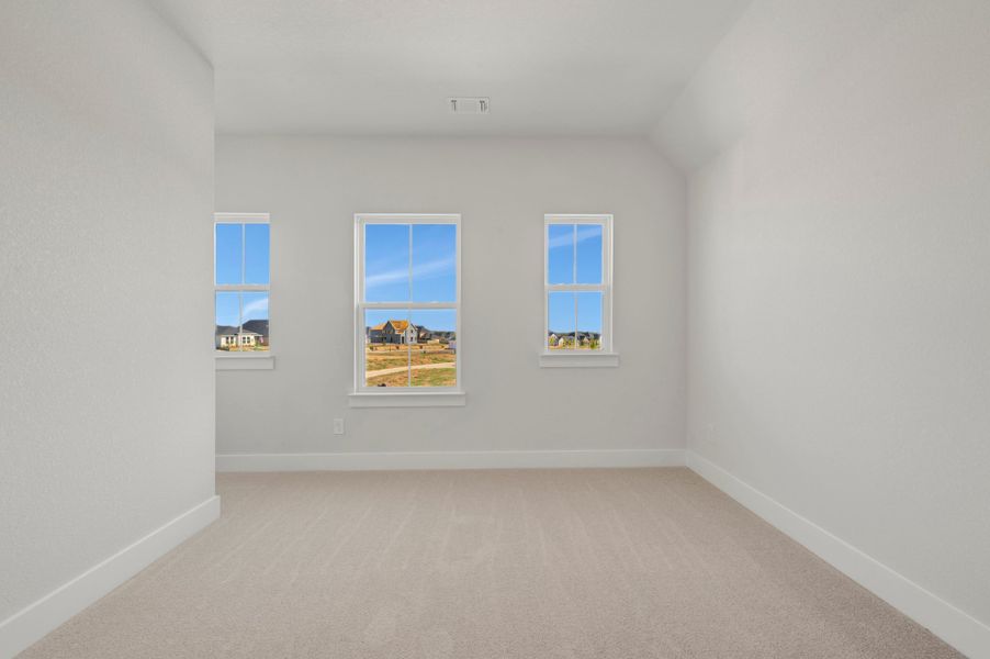 Spacious, unfurnished interior of a new home in Treeline, Justin (Image 22).
