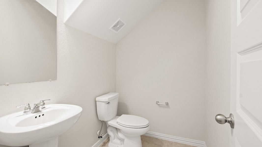 Representative furnished interior of a home built from the Cayman by Brightland Homes in Bridgeland Creekland Village, Cypress (Image 14).