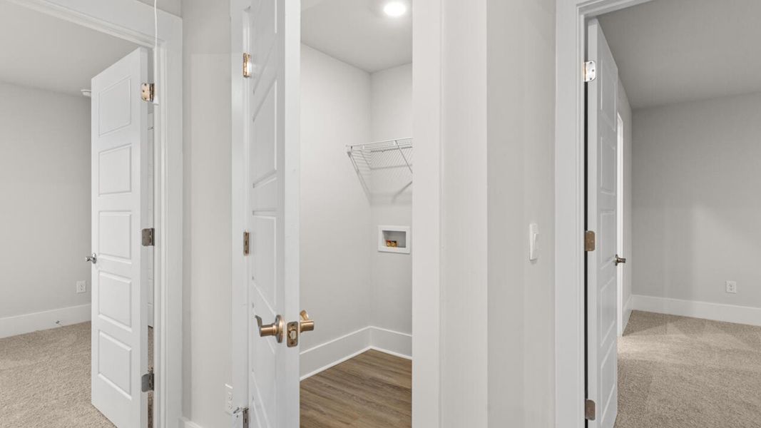 Spacious, unfurnished interior of a new home in Lockwood Landing, Supply (Image 22).