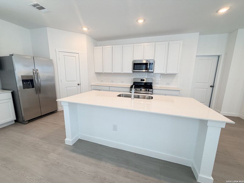 Furnished interior view inside a new home in Rose Valley, Converse (Image 3).