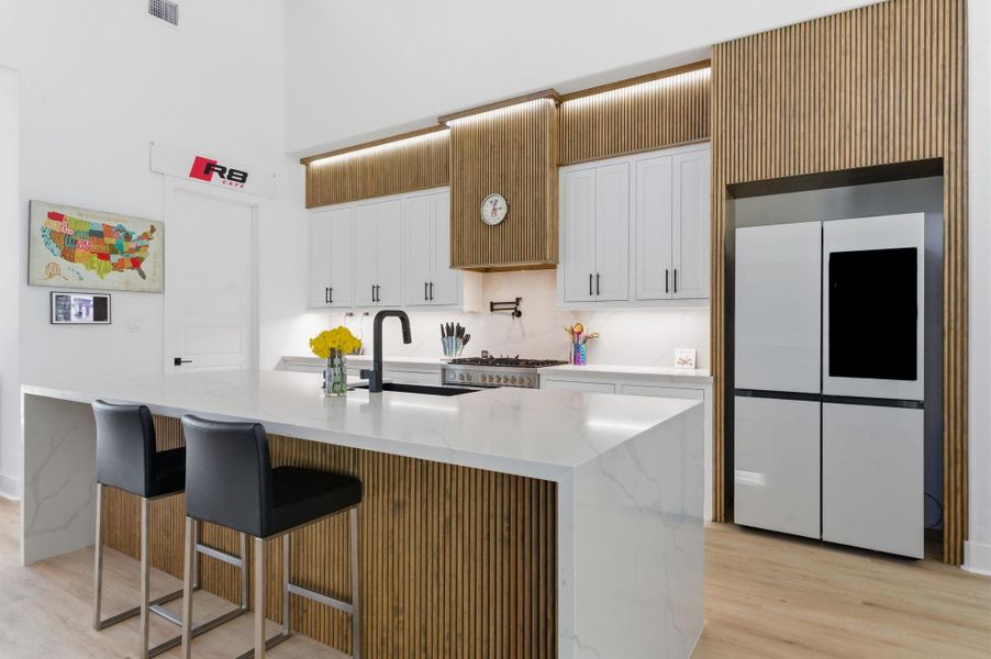 Furnished interior view inside a new home in , Magnolia (Image 24).