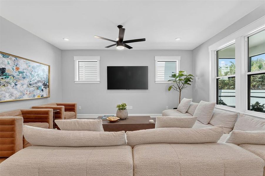 Furnished interior view inside a new home in , Tampa (Image 7).