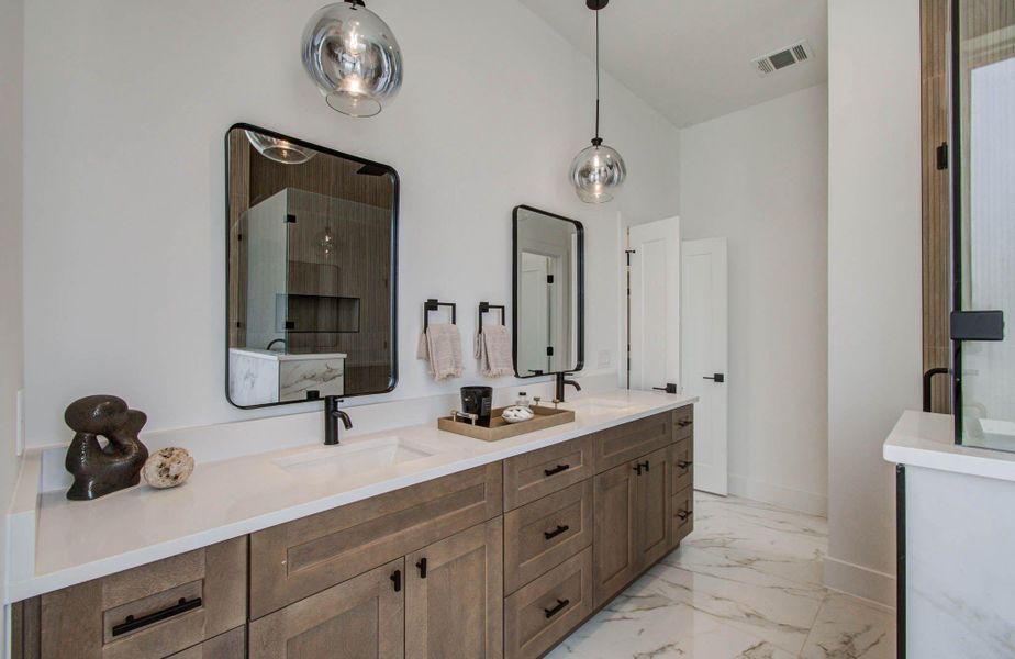 Furnished interior view inside a new home in , Houston (Image 14).