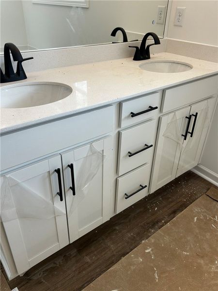 Close-up of interior finishes inside a home in Brownstone Park, Easley (Image 8).