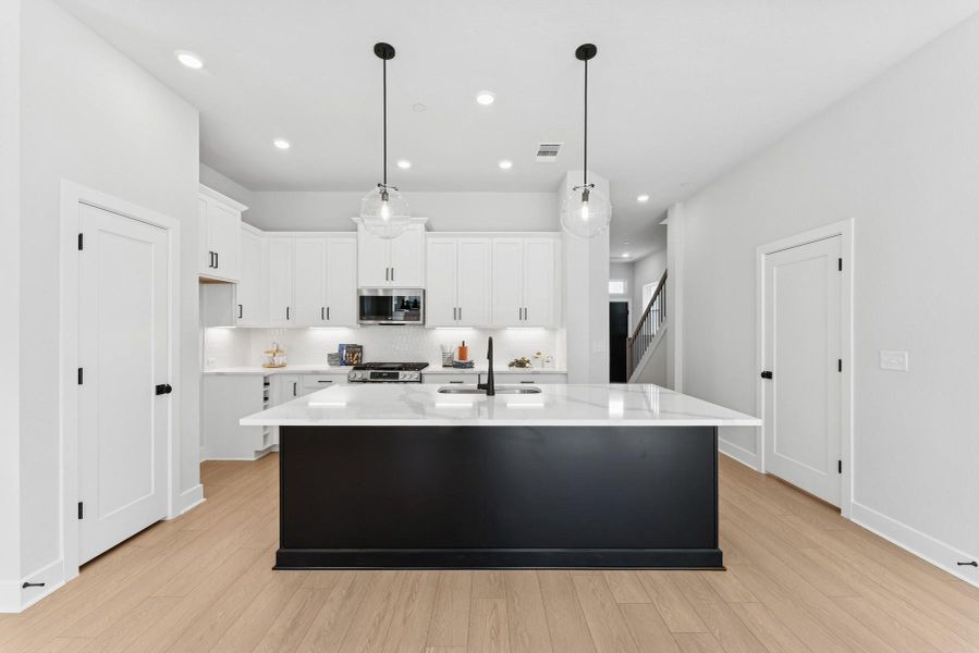 Kitchen Staged Kitchen Staged