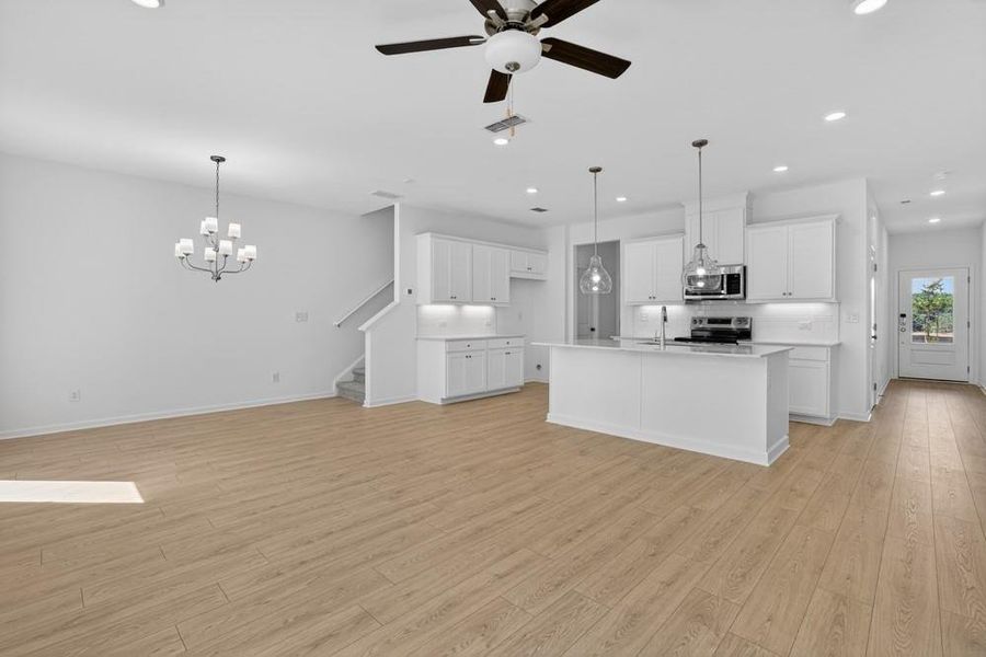 Spacious, unfurnished interior of a new home in Weatherfield, Buford (Image 32). Spacious, unfurnished interior of a new home in Weatherfield, Buford (Image 32).