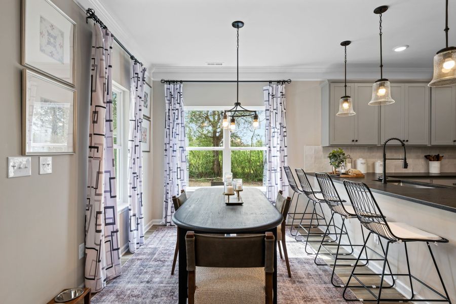 **This photo is of a different home, but similar layout**