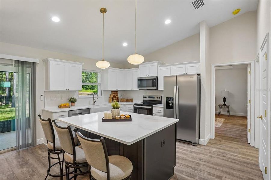 Furnished interior view inside a new home in , Citrus Springs (Image 6). Furnished interior view inside a new home in , Citrus Springs (Image 6).