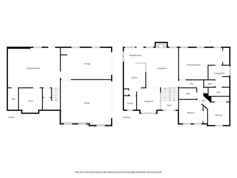 2D floor plan layout of this home in , Douglasville, GA (Image 5).