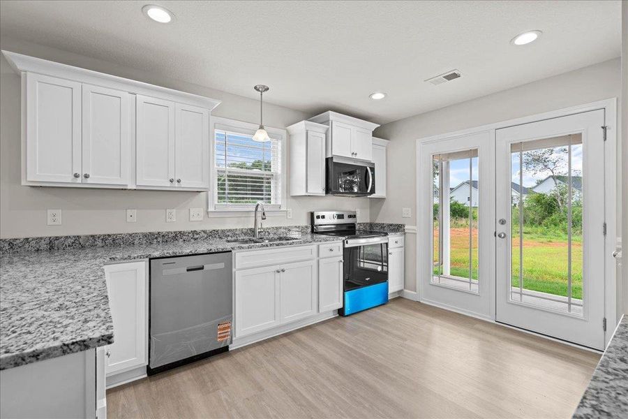 Furnished interior view inside a new home in New Prospect Haven, Inman (Image 6).