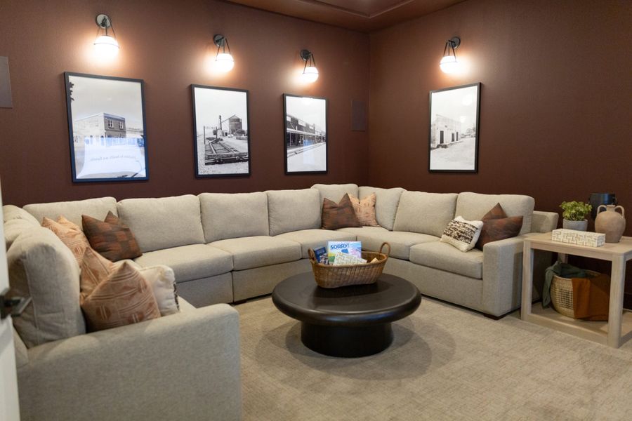 Representative furnished interior of a home built from the 5071 by Tradition Homes in Lakewood at Brookhollow – 60′ Lots, Prosper (Image 31).