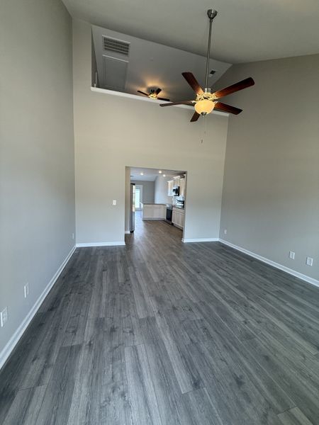Spacious, unfurnished interior of a new home in Legacy Fields, Pleasant View (Image 6). Spacious, unfurnished interior of a new home in Legacy Fields, Pleasant View (Image 6).