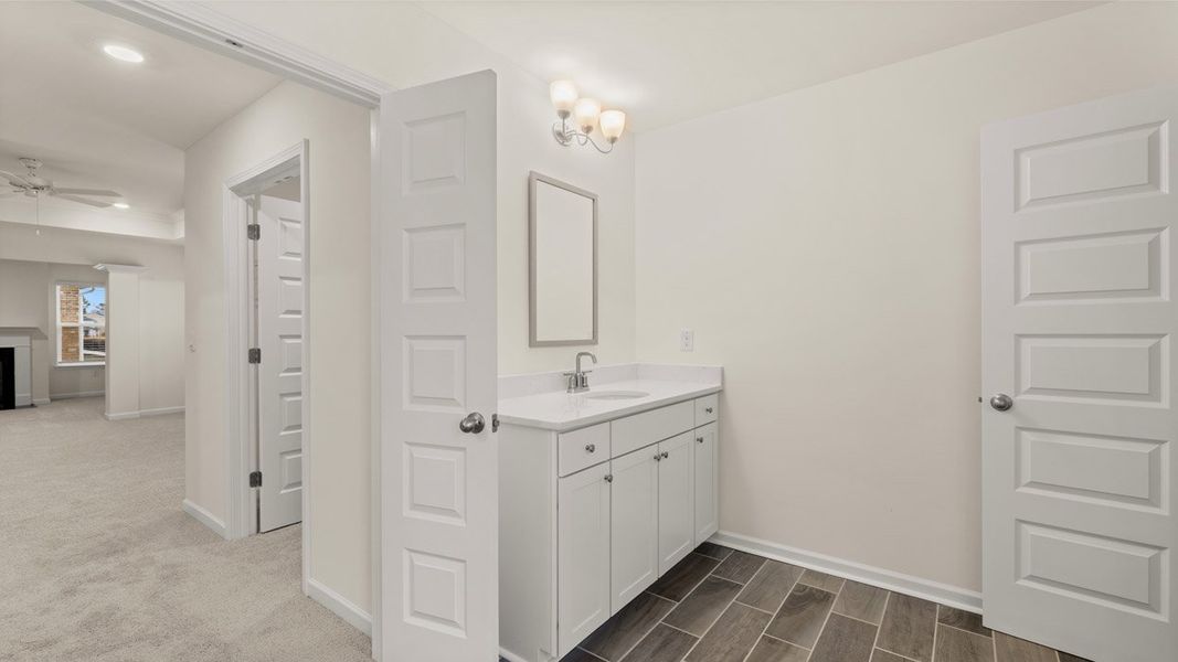 Furnished interior view inside a new home in The Gates at Pates Creek, Hampton (Image 13).