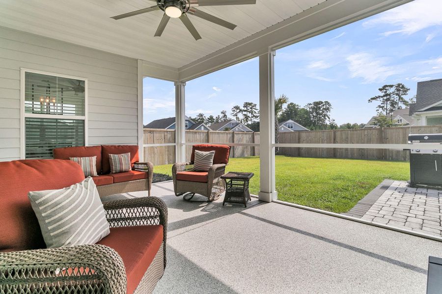 Furnished interior view inside a new home in Hewing Farms, Summerville (Image 3).