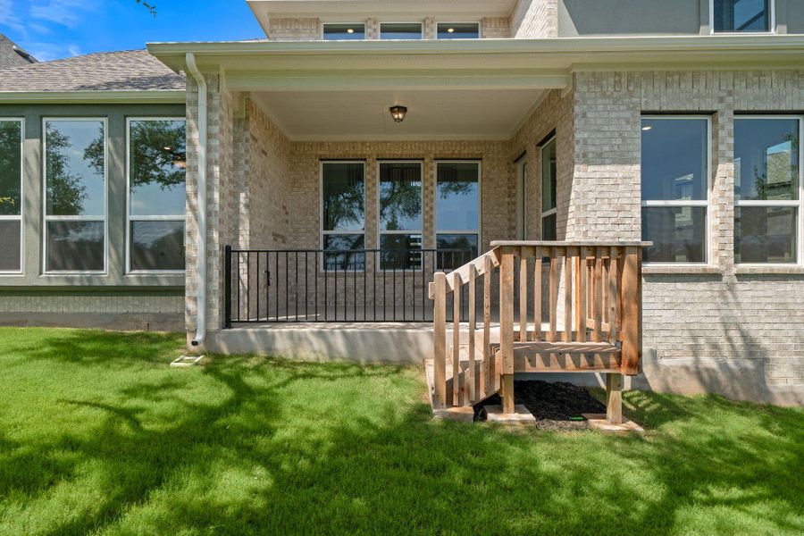 Rear Covered Patio Rear Covered Patio