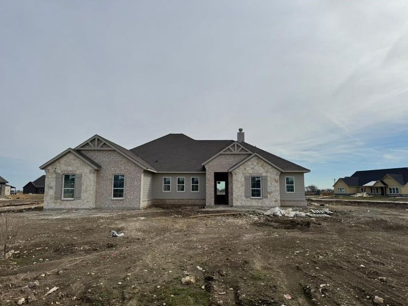 In-progress construction of a new home in Rocky Top, Krum, TX (Image 7). In-progress construction of a new home in Rocky Top, Krum, TX (Image 7).