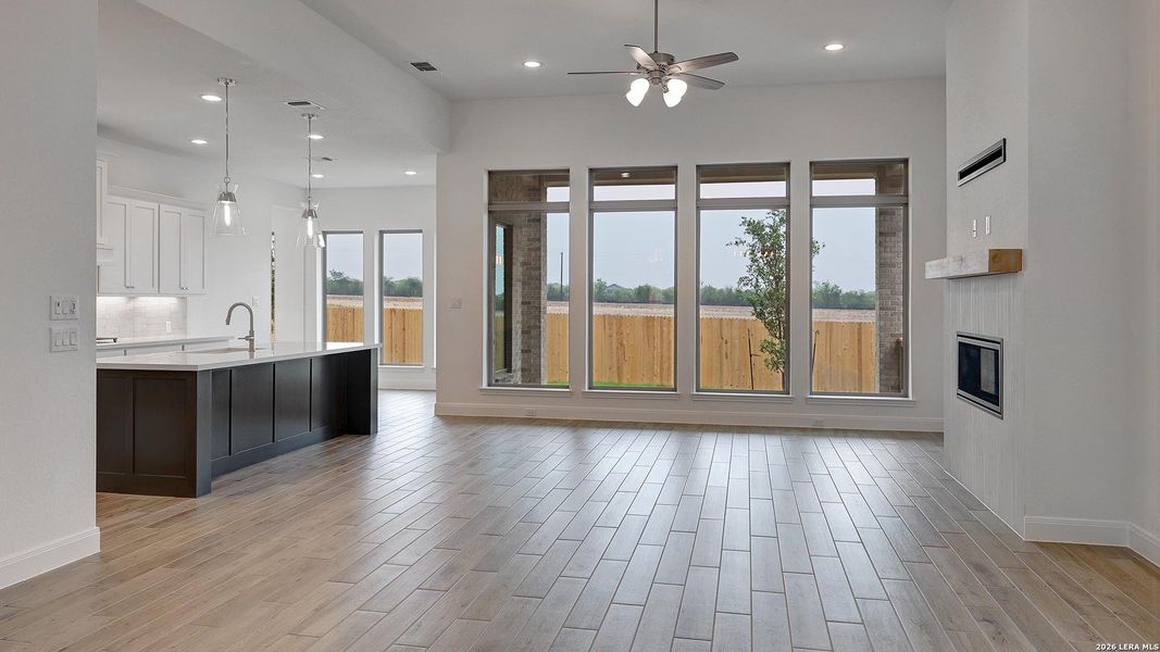 Spacious, unfurnished interior of a new home in Kallison Ranch, San Antonio (Image 22).