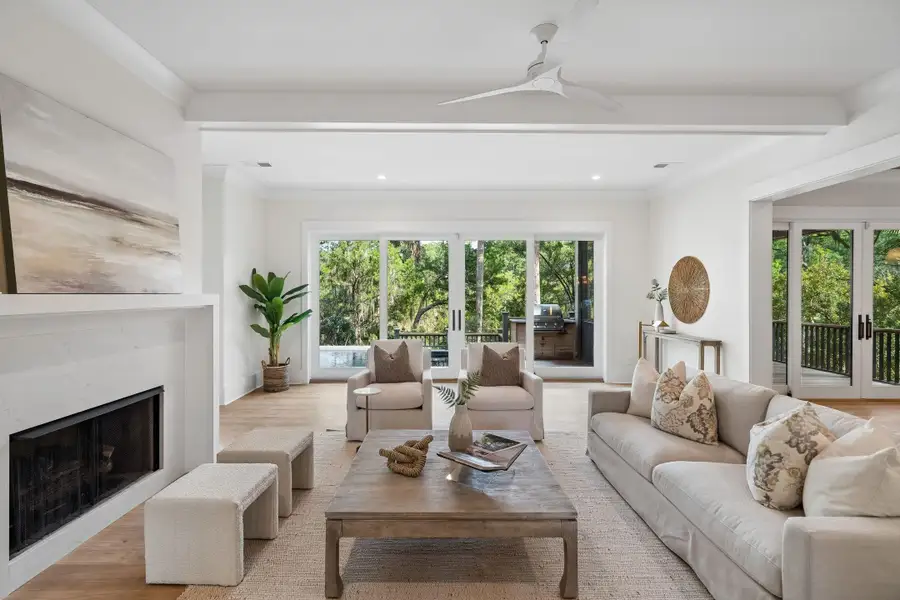 Furnished interior view inside a new home in , Kiawah Island (Image 53).