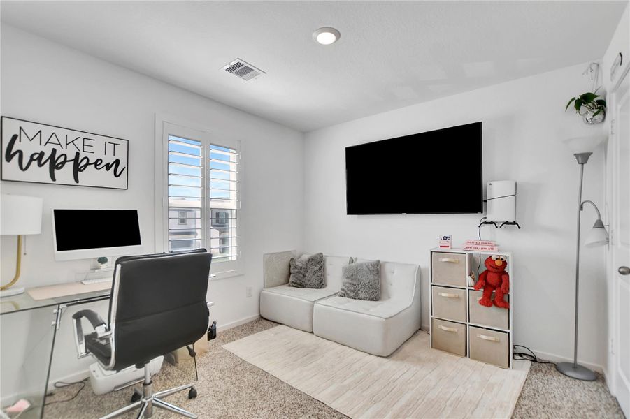 Furnished interior view inside a new home in Legacy Park, Houston (Image 27).