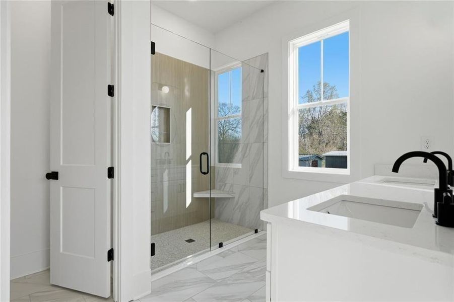 Furnished interior view inside a new home in , Ball Ground (Image 8).