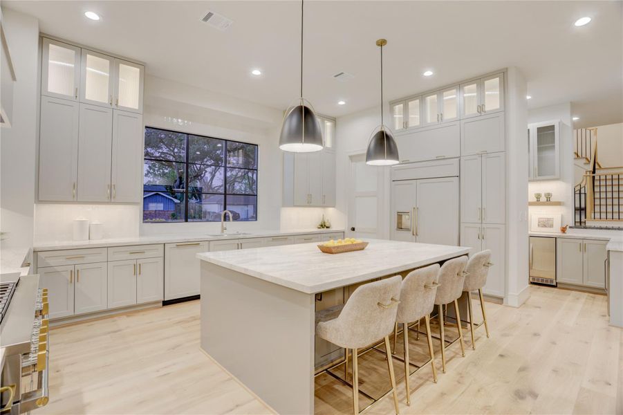 Furnished interior view inside a new home in , Houston (Image 39).