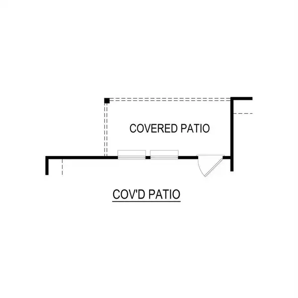 2D floor plan layout of this home in Southridge, McKinney, TX (Image 6).