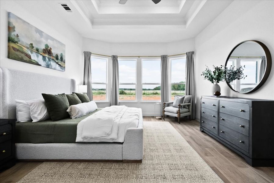 Representative furnished interior of a home built from the The Wellington II by Doug Parr Custom Homes in Monarch Manor, Poolville (Image 26).