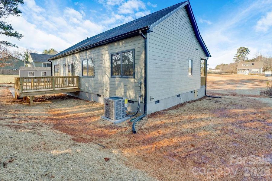 Exterior details and patio area of a home in , Connelly Springs (Image 14).
